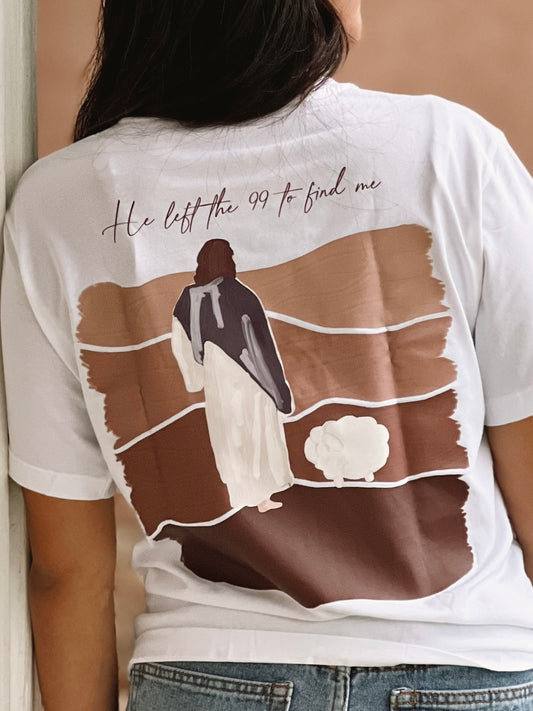 He Left the 99 Tee