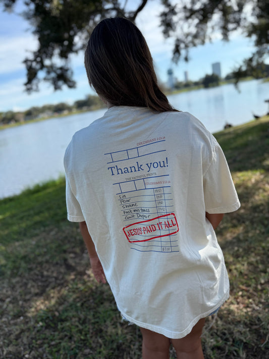 Jesus Paid it All Tee
