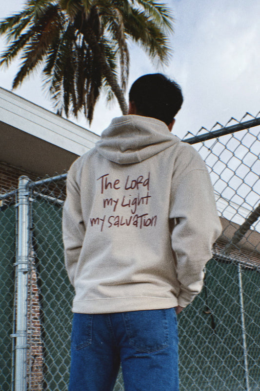 The Lord My Light My Salvation Hoodie